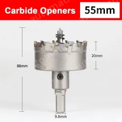 Stainless steel special hole opener 55mm