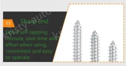 Flathead Cross M4*45