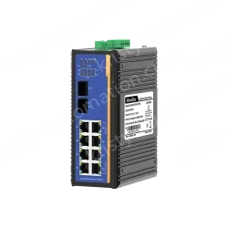 10 Ports Full Gigabit Layer 2 Managed DIN RAIL Industrial Ethernet PoE Switch