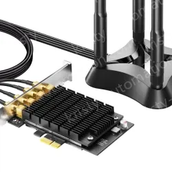 3167Mbps Dual-band wireless PCl-E network card