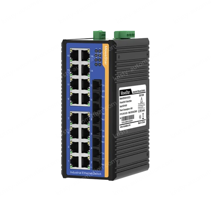 [100 Gigabit 4 Optical 16 Electrical] Ring Network Management Industrial Switch
