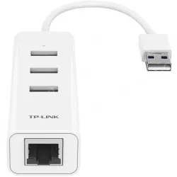 USB 2.0 splitter& 100 Mbit Ethernet adapter