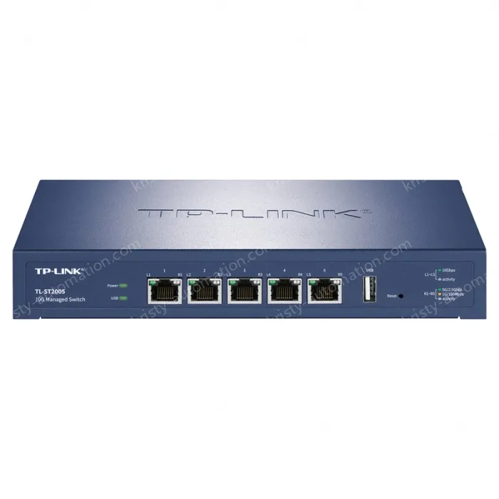 5 port Full 10 Gigabit cloud management switches