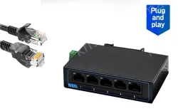 5-port 100M Ethernet switch