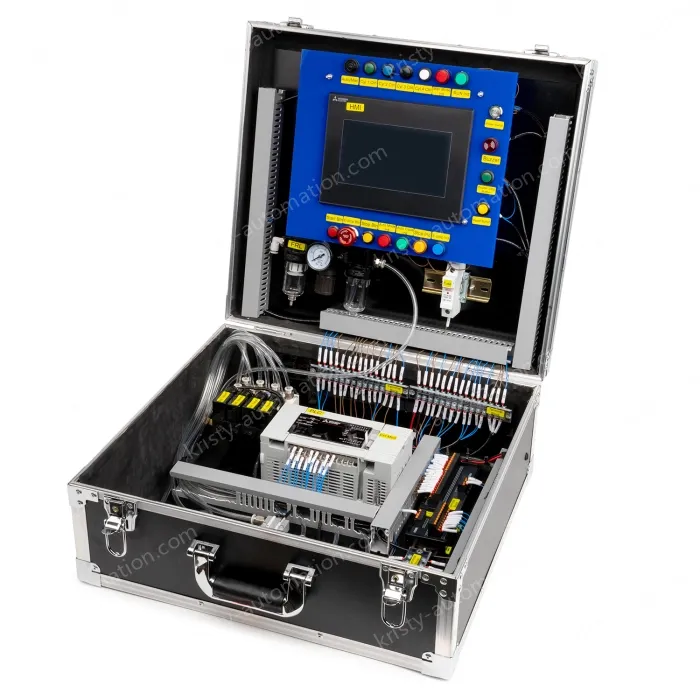 MITSUBISHI FX5U Pneumatic Component Sequence Control Training Box
