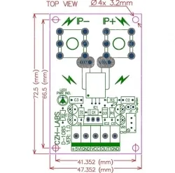 AC-DC buck module: 220V to 5V 700MA isolating switching power supply module