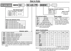 Air Slide Table MXS SeriesMXS8-40