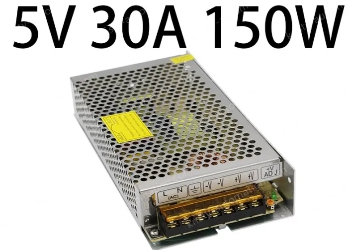 DC switching power supply, LED light strip light box monitoring special transformer 5V 30A 150W