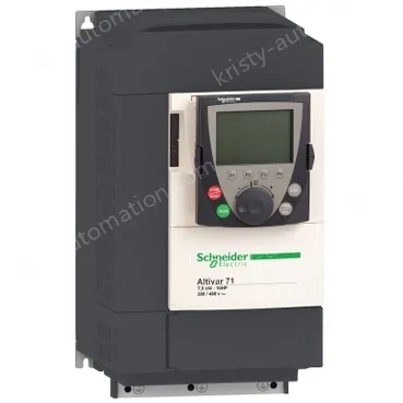 Variable Speed Drives Discontinued AC Drives Altivar 71 Variable Frequency Drives VFD ATV71HU75N4 variable speed drive ATV71 - 7.5kW-10HP - 480V - EMC filter-graphic terminal