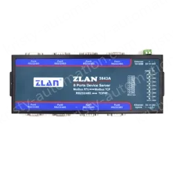 8 RS232 serial ports, 8 RS485 serial ports Serial Device Server