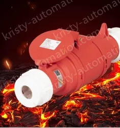 3 pole 16A receptacle