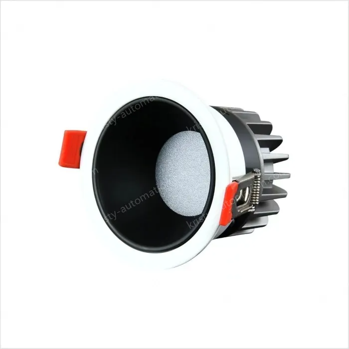 Downlight model: 18W black cup with 75mm opening 3500K Preh chip + isolated driver