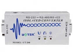 UOTEK Industrial RS-232 to RS-485/422 Converter with Isolation