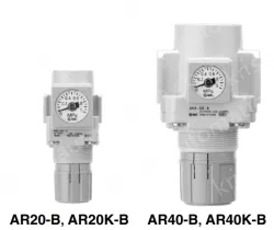 AR20-AR60-B Series Modular Type Regulator With Backflow Function Option