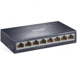 8-port 100 Gigabit Ethernet switch with 8 x 10/100M adaptive RJ45 ports