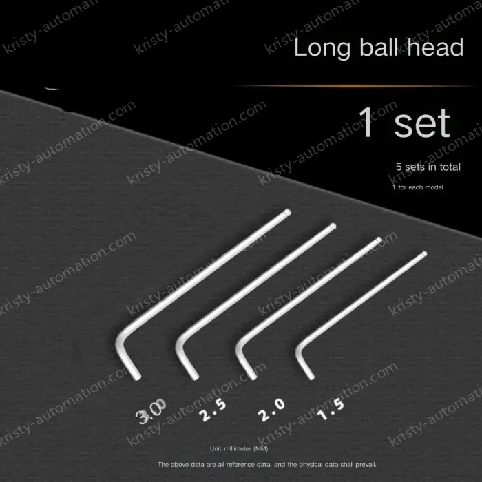 Nickel plating length [1.5+2+2.5+3mm] 1 set