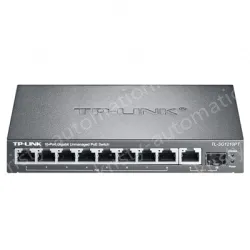 8 x 10/100/1000Base-T RJ45 ports Full Gigabit Ethernet PoE switch