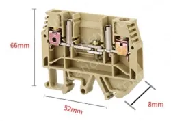 WTL6-1 Terminal Block: Experimental Wire Terminal, Din Rail Terminal, Connector Terminal, Voltage Terminal