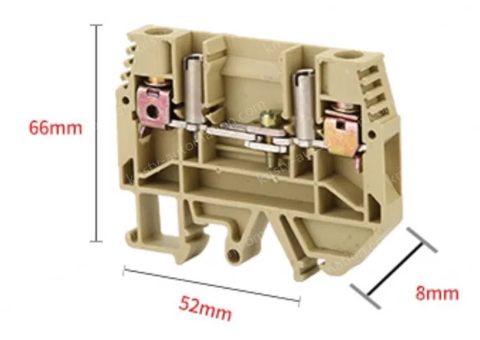 WTL6-1 Terminal Block: Experimental Wire Terminal, Din Rail Terminal, Connector Terminal, Voltage Terminal