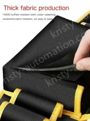Yellow thickened tool belt bag medium bag