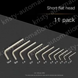 Nickel plating short [1.27mm-10mm] 11 pcs