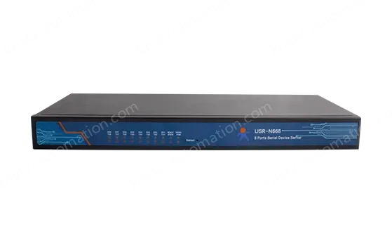 Eight serial servers