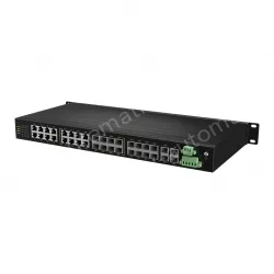 [full gigabit 28 port] managed industrial switch