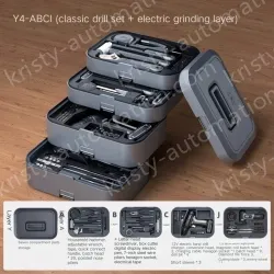 Y4-ABCJ Classic Drill Set + Grinding Layer