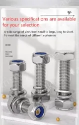 Combination Nut Set Locking M4*20-20 Sets