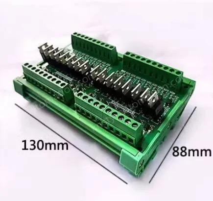 PLC amplification board output NPN input is 3.5V-5V 16-way