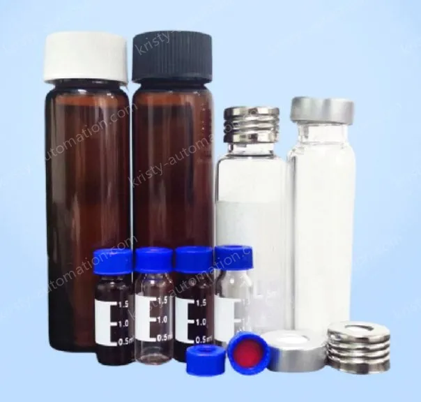 Brown solid lid with lid pad, 20ml