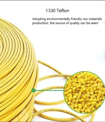 Teflon Wire Cable 24AWG Brown 7 cores