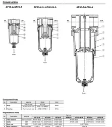 Modular Type Air Filter AF30-03D-A