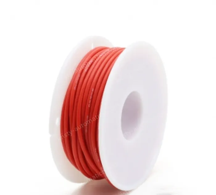 Silicone high temperature cable 17AWG Red