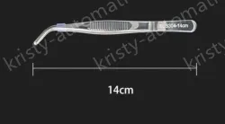 Stainless steel tweezers Curved round head (304 models) 14cm