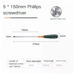 Phillips screwdriver 5*150