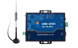 An industrial router with serial port