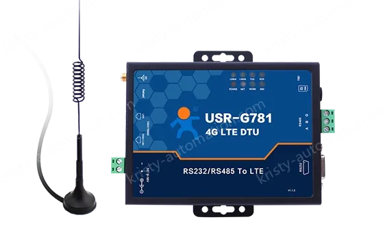 An industrial router with serial port