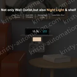 Germany plug Outlet Shelf