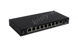 10-Port gigabit PoE switch
