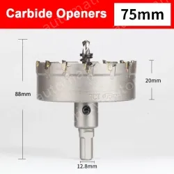 Stainless steel special hole opener 75mm