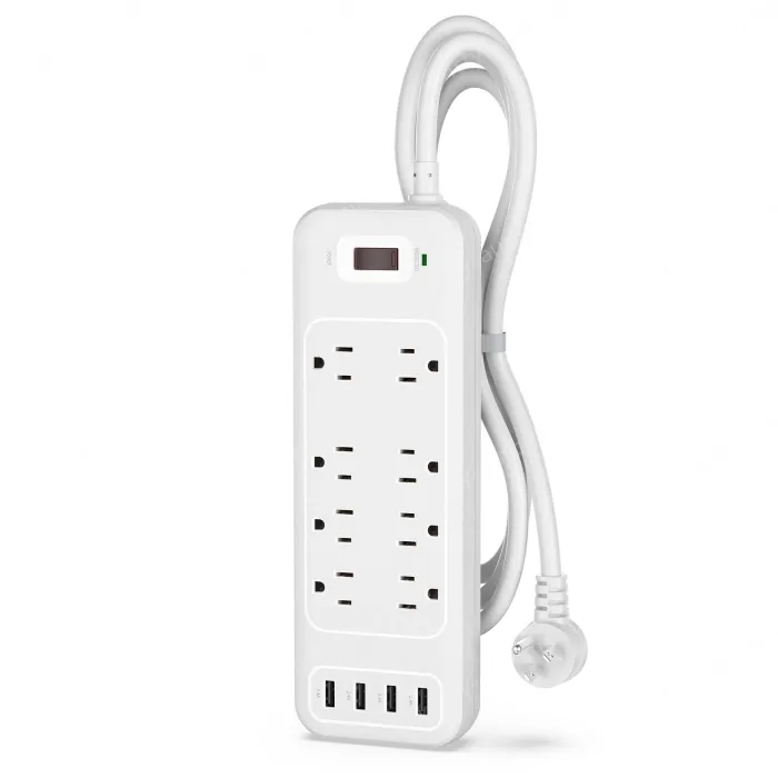 New design 8 AC Outlets Power Strip