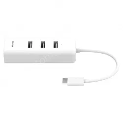 Type-C to USB 2.0 HUB &100M Ethernet adapter