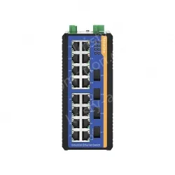 [Gigabit 4 optical 16 electrical] ring network managed industrial switch