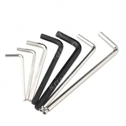 Nickel plating 3mm 20pcs flat head