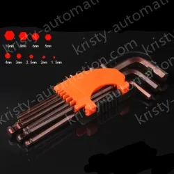 Imported S2 bronze medium length ball head - 9 piece set