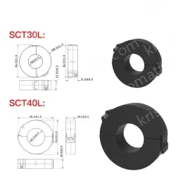 Current transformer SCT30L-5k-400miniature open transformer