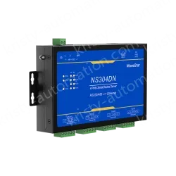 4 Ports RS232/485 Serial to 100M Ethernet Server