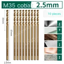 CONTAINS 2.5MM COBALT 10 STICKS