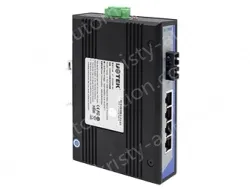 UOTEK 10/100M 1 Fiber 4 RJ-45 Ports Industrial Switch